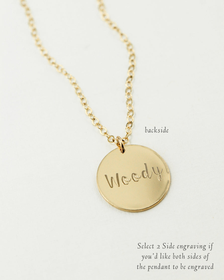 Personalized Paw Print Necklace | Walker Metalsmiths